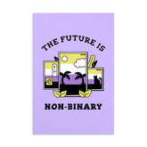 The Future Is Non-Binary Postcard